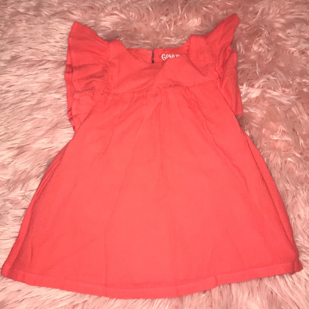 Oshkosh Bright Coral Dress NWT